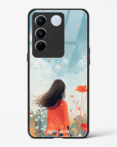 Sparkling Meadow [BREATHE] Glass Case Phone Cover (Vivo)