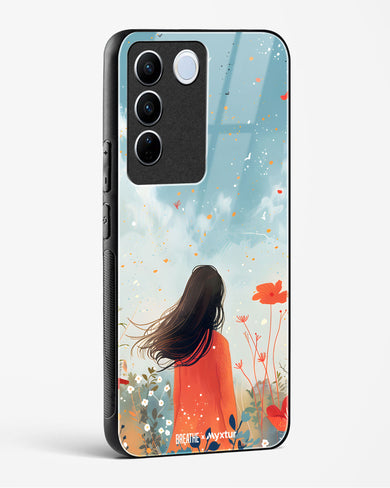 Sparkling Meadow [BREATHE] Glass Case Phone Cover (Vivo)
