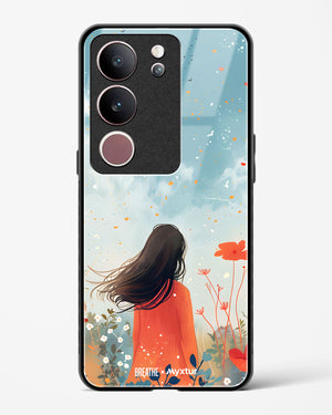 Sparkling Meadow [BREATHE] Glass Case Phone Cover (Vivo)