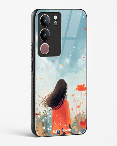 Sparkling Meadow [BREATHE] Glass Case Phone Cover (Vivo)