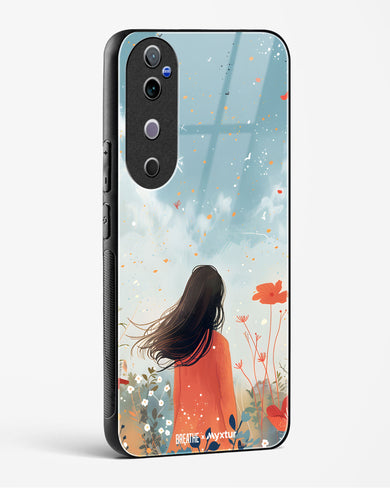 Sparkling Meadow [BREATHE] Glass Case Phone Cover (Vivo)