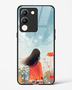 Sparkling Meadow [BREATHE] Glass Case Phone Cover (Vivo)