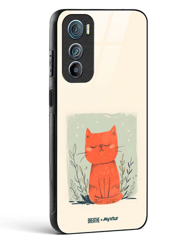 Orange Whiskers [BREATHE] Glass Case Phone Cover (Motorola)