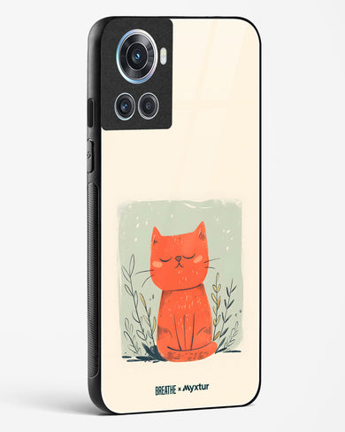 Orange Whiskers [BREATHE] Glass Case Phone Cover (OnePlus)