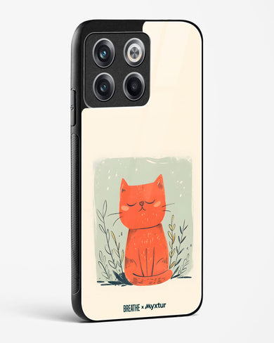 Orange Whiskers [BREATHE] Glass Case Phone Cover (OnePlus)