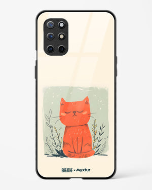 Orange Whiskers [BREATHE] Glass Case Phone Cover (OnePlus)