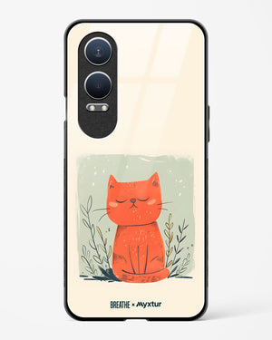 Orange Whiskers [BREATHE] Glass Case Phone Cover (OnePlus)