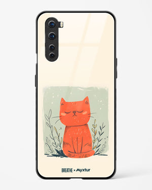 Orange Whiskers [BREATHE] Glass Case Phone Cover (OnePlus)