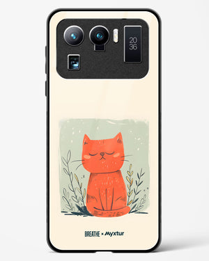Orange Whiskers [BREATHE] Glass Case Phone Cover (Xiaomi)