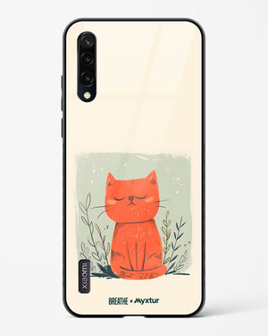 Orange Whiskers [BREATHE] Glass Case Phone Cover (Xiaomi)