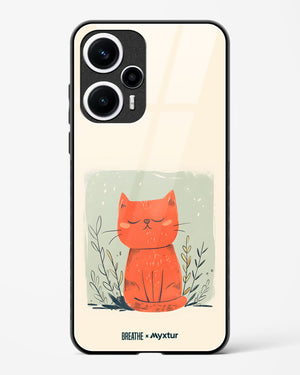 Orange Whiskers [BREATHE] Glass Case Phone Cover (Xiaomi)