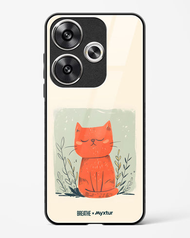 Orange Whiskers [BREATHE] Glass Case Phone Cover (Xiaomi)