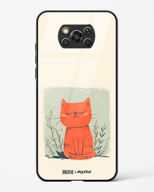 Orange Whiskers [BREATHE] Glass Case Phone Cover (Xiaomi)