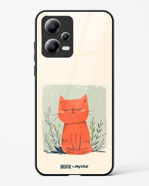 Orange Whiskers [BREATHE] Glass Case Phone Cover (Xiaomi)