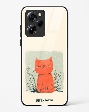 Orange Whiskers [BREATHE] Glass Case Phone Cover (Xiaomi)