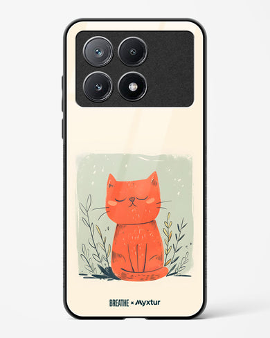 Orange Whiskers [BREATHE] Glass Case Phone Cover (Xiaomi)