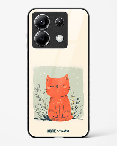 Orange Whiskers [BREATHE] Glass Case Phone Cover (Xiaomi)