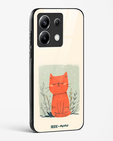 Orange Whiskers [BREATHE] Glass Case Phone Cover (Xiaomi)