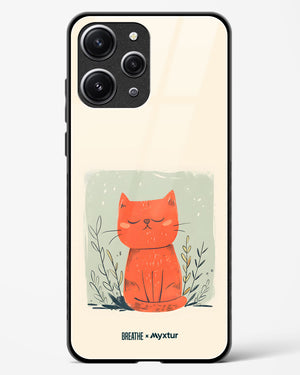 Orange Whiskers [BREATHE] Glass Case Phone Cover (Xiaomi)