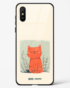 Orange Whiskers [BREATHE] Glass Case Phone Cover (Xiaomi)