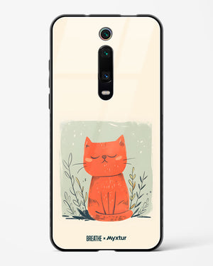 Orange Whiskers [BREATHE] Glass Case Phone Cover (Xiaomi)