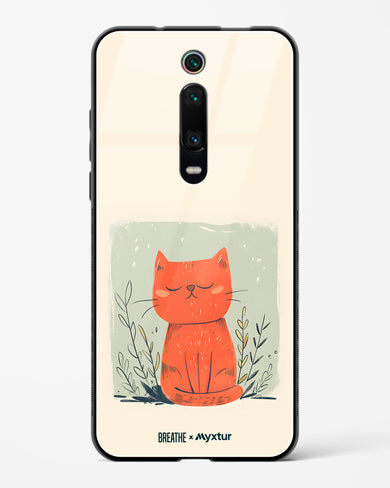 Orange Whiskers [BREATHE] Glass Case Phone Cover (Xiaomi)