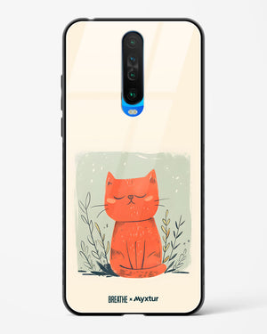 Orange Whiskers [BREATHE] Glass Case Phone Cover (Xiaomi)