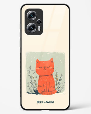 Orange Whiskers [BREATHE] Glass Case Phone Cover (Xiaomi)