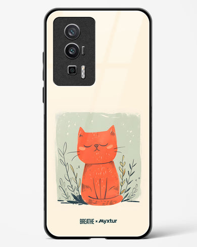 Orange Whiskers [BREATHE] Glass Case Phone Cover (Xiaomi)