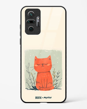 Orange Whiskers [BREATHE] Glass Case Phone Cover (Xiaomi)
