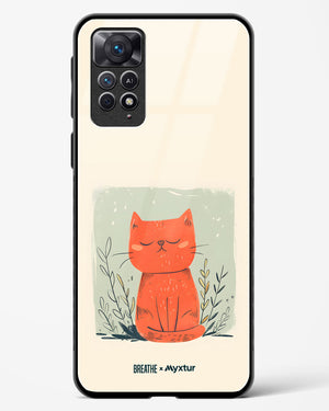 Orange Whiskers [BREATHE] Glass Case Phone Cover (Xiaomi)