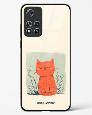Orange Whiskers [BREATHE] Glass Case Phone Cover (Xiaomi)