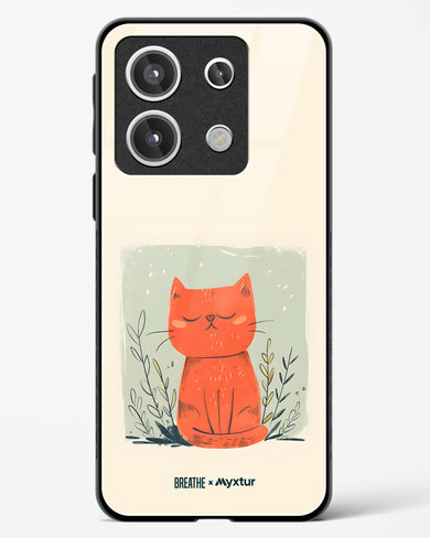 Orange Whiskers [BREATHE] Glass Case Phone Cover (Xiaomi)