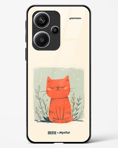 Orange Whiskers [BREATHE] Glass Case Phone Cover (Xiaomi)