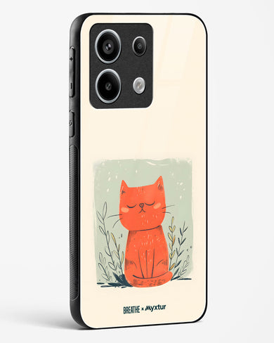 Orange Whiskers [BREATHE] Glass Case Phone Cover (Xiaomi)