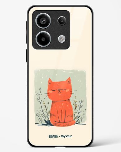 Orange Whiskers [BREATHE] Glass Case Phone Cover (Xiaomi)