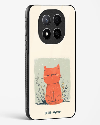 Orange Whiskers [BREATHE] Glass Case Phone Cover (Xiaomi)