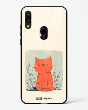 Orange Whiskers [BREATHE] Glass Case Phone Cover (Xiaomi)