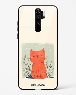 Orange Whiskers [BREATHE] Glass Case Phone Cover (Xiaomi)