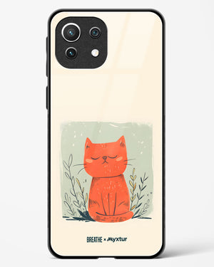 Orange Whiskers [BREATHE] Glass Case Phone Cover (Xiaomi)