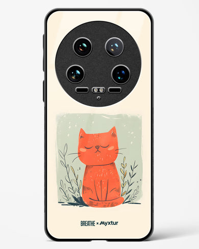 Orange Whiskers [BREATHE] Glass Case Phone Cover (Xiaomi)