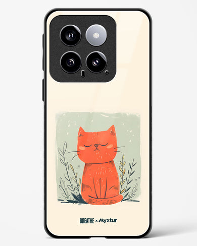 Orange Whiskers [BREATHE] Glass Case Phone Cover (Xiaomi)