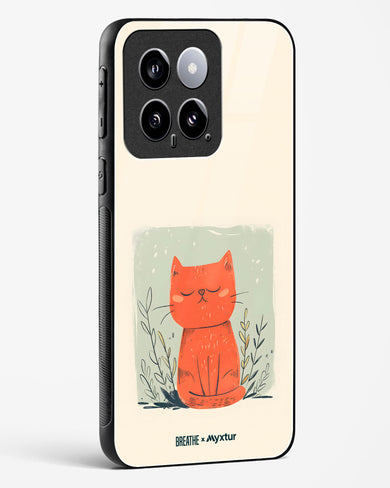 Orange Whiskers [BREATHE] Glass Case Phone Cover (Xiaomi)