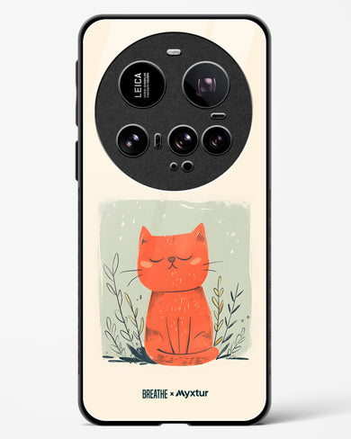 Orange Whiskers [BREATHE] Glass Case Phone Cover (Xiaomi)