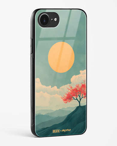 Mountain Sunset [BREATHE] Glass Case Phone Cover (Apple)