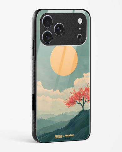 Mountain Sunset [BREATHE] Glass Case Phone Cover (Apple)