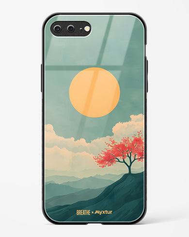 Mountain Sunset [BREATHE] Glass Case Phone Cover (Apple)