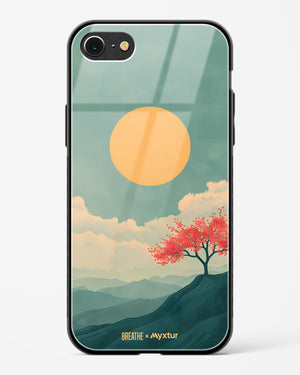 Mountain Sunset [BREATHE] Glass Case Phone Cover (Apple)