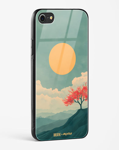 Mountain Sunset [BREATHE] Glass Case Phone Cover (Apple)