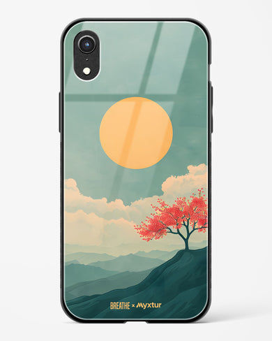 Mountain Sunset [BREATHE] Glass Case Phone Cover (Apple)